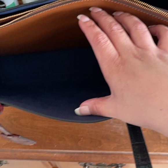 Tory Burch Croc Embossed Perry Tote - Picture 11 of 15